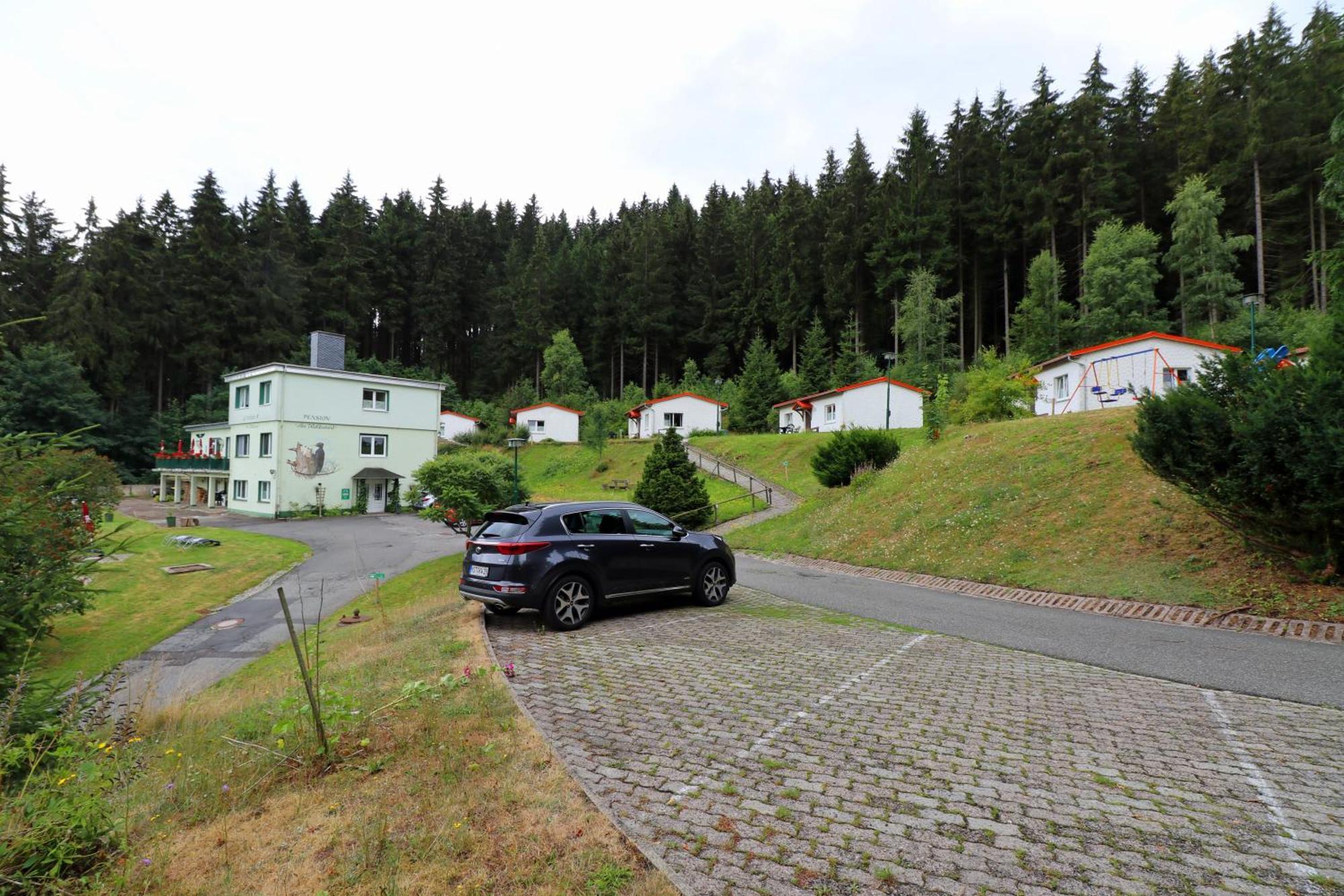Pension Am Waldesrand Ilmenau Exterior foto